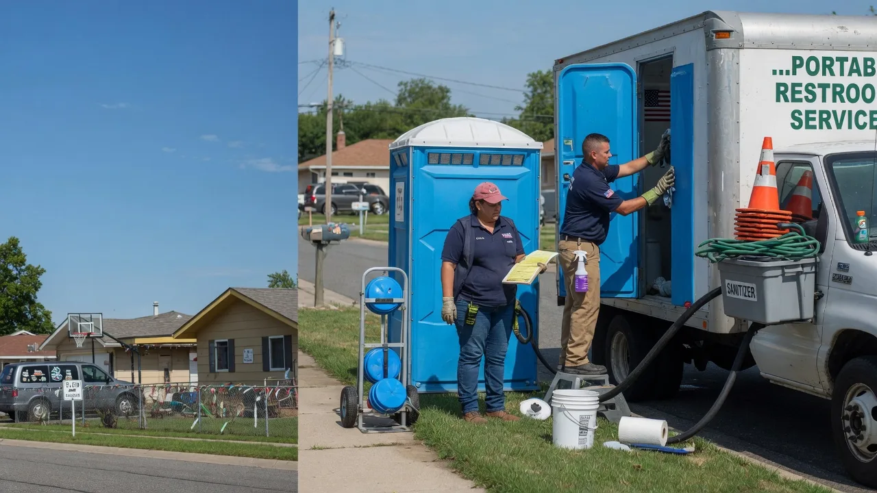 Portable Toilet Rental in West Des Moines, IA near me